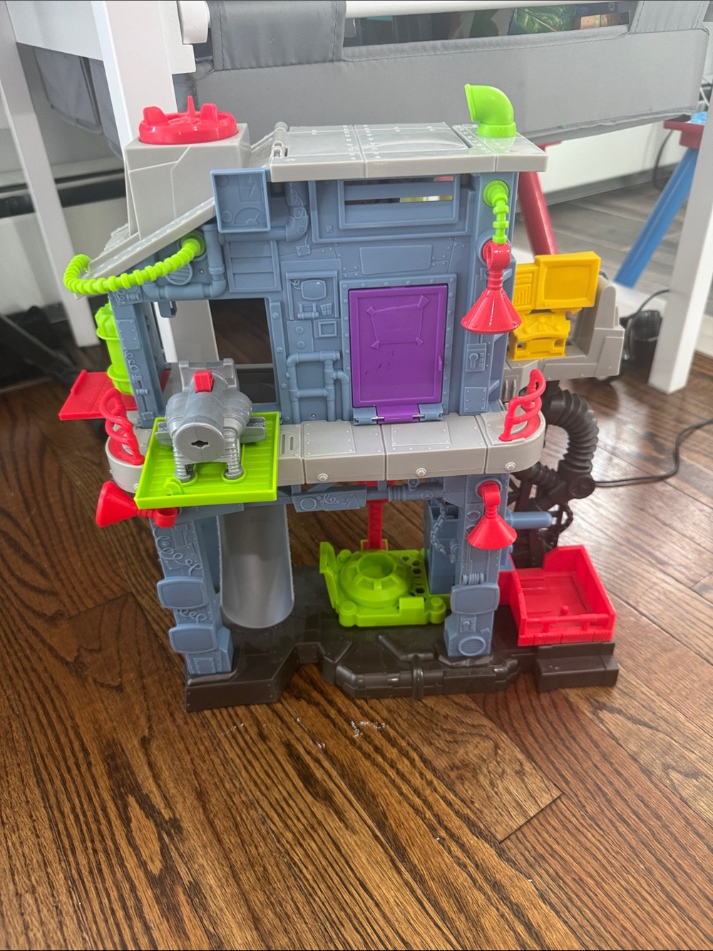 Mattel Multicolor Action Playset with Purple Door and Neon Accents